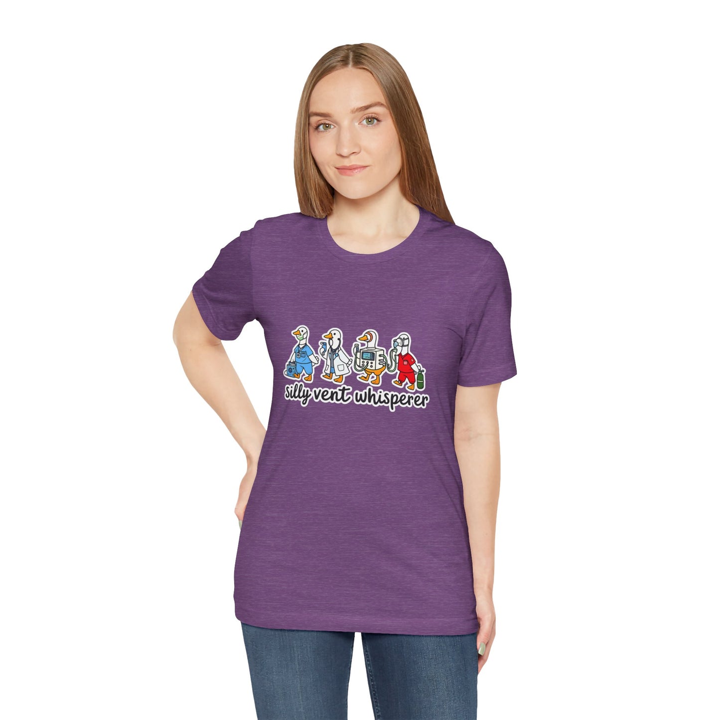 Silly Vent Whisperer Tee — Funny Crew respiratory care club