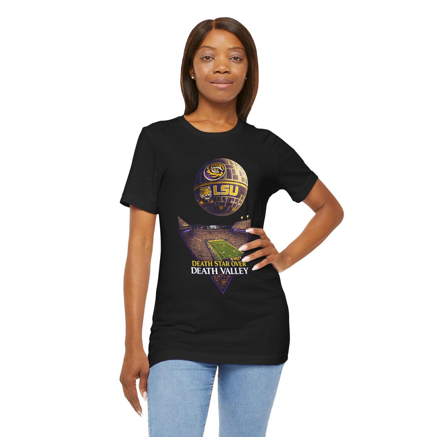 LSU Death Star Over Death Valley T-Shirt