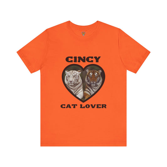 Cincy Cat Lover Unisex Jersey Tee - Perfect for WhoDey Lovers