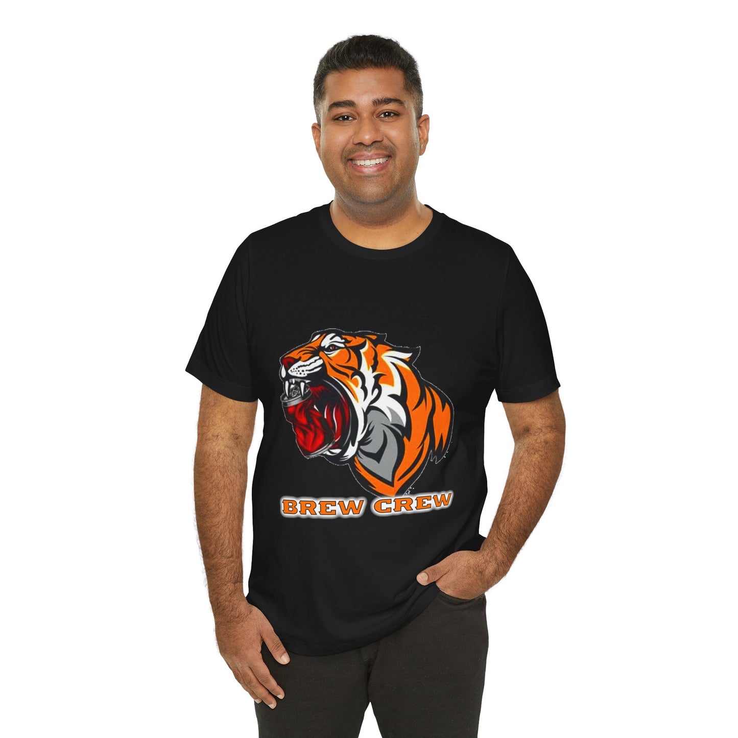 Brew Crew Can Crusher Unisex Jersey Short Sleeve Tee