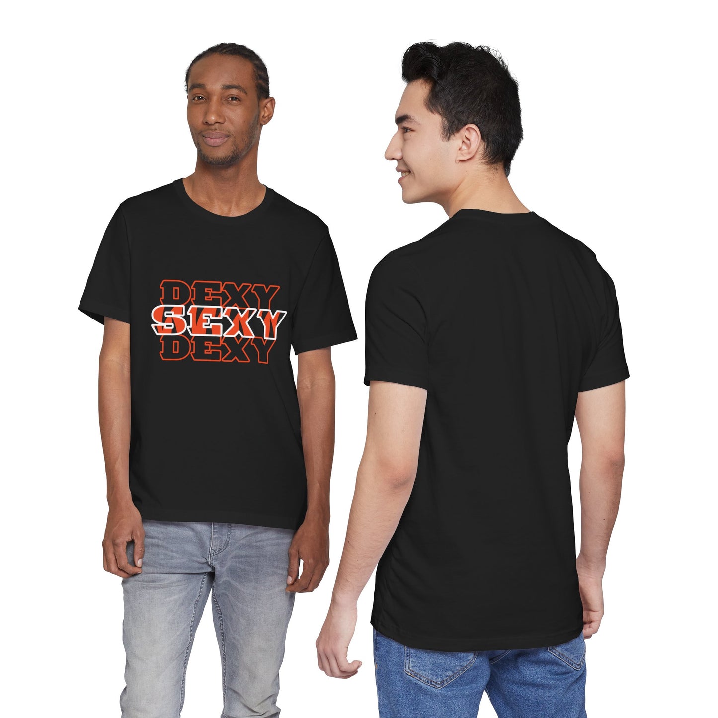 Sexy Dexy Graphic Tee — Bold Retro Text Shirt