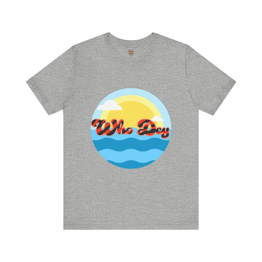 Who Dey Vibes Unisex Jersey Short Sleeve Tee