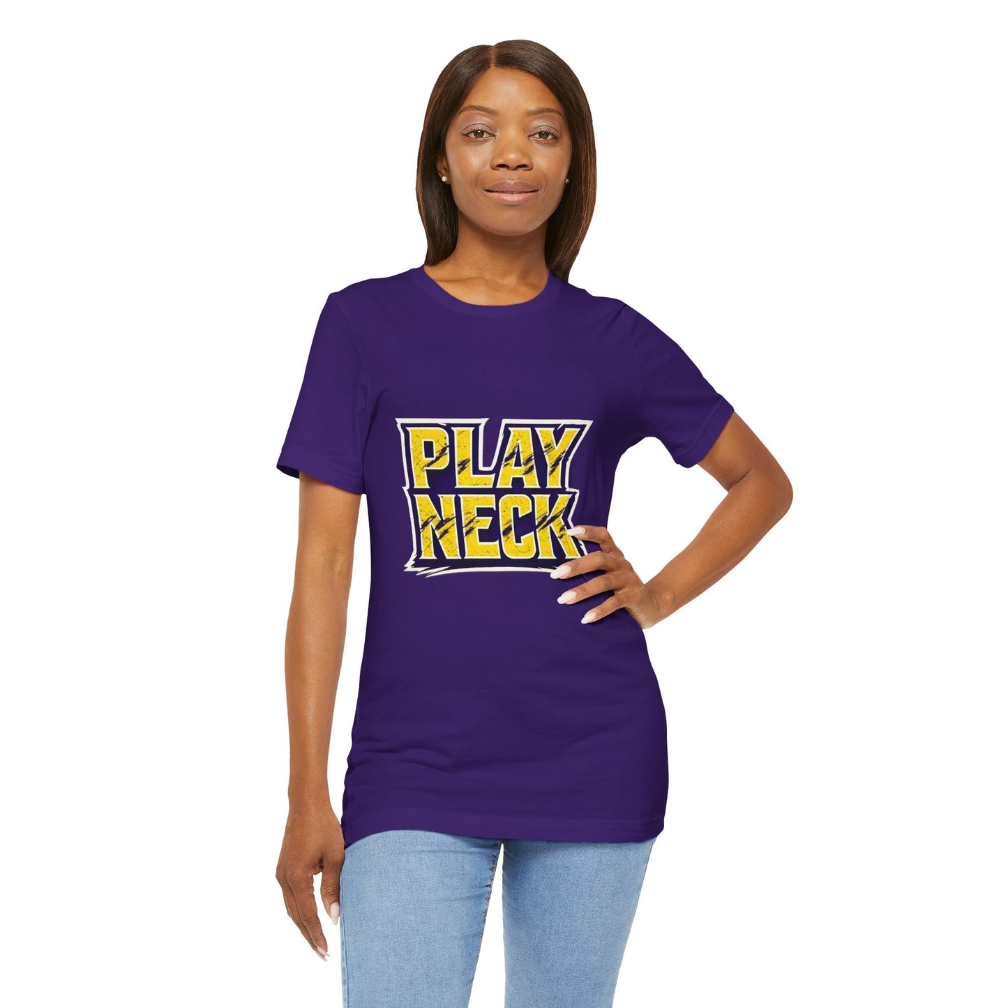 Play Neck Set it off Graphic Tee — Bold 'Set It Off' Band-Style Shirt