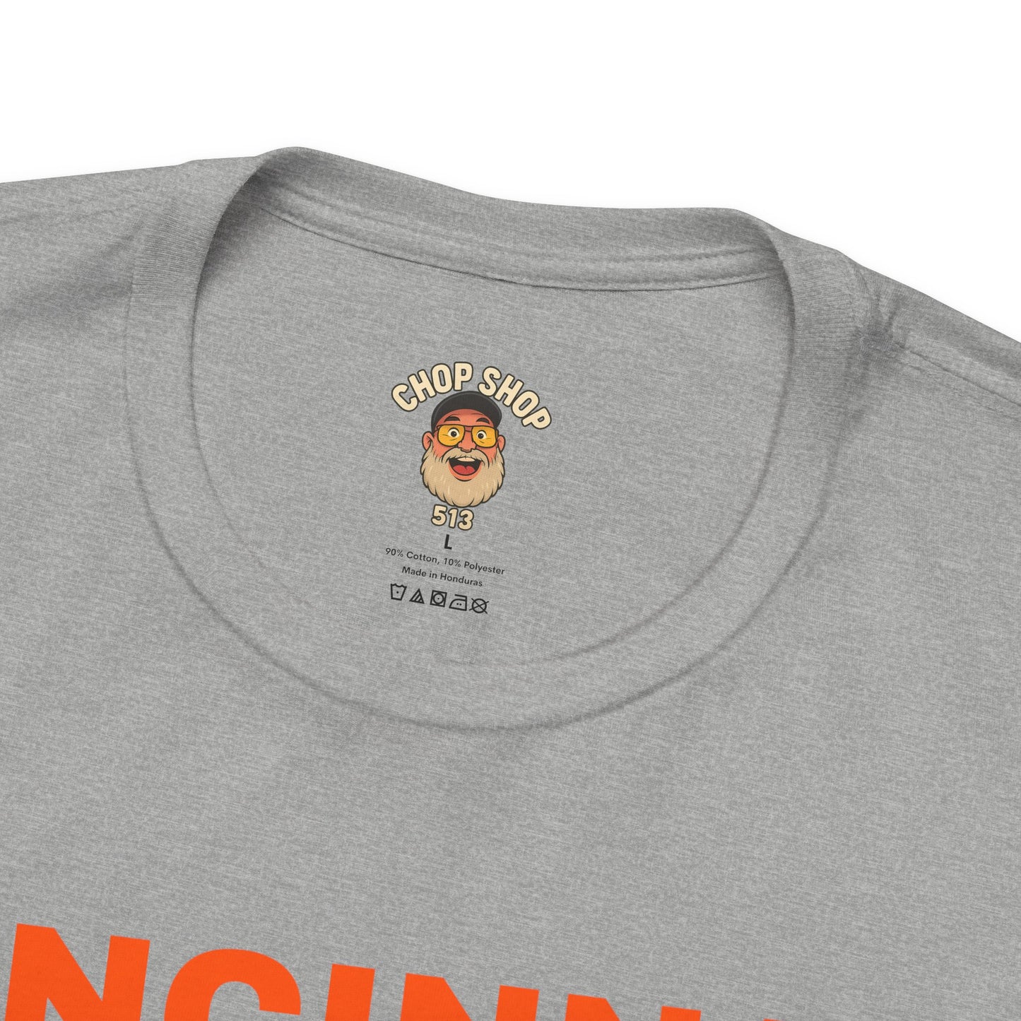 Iced Out Grillz Cincinnati Tiger Graphic T‑Shirt – Roaring City Skyline Tee
