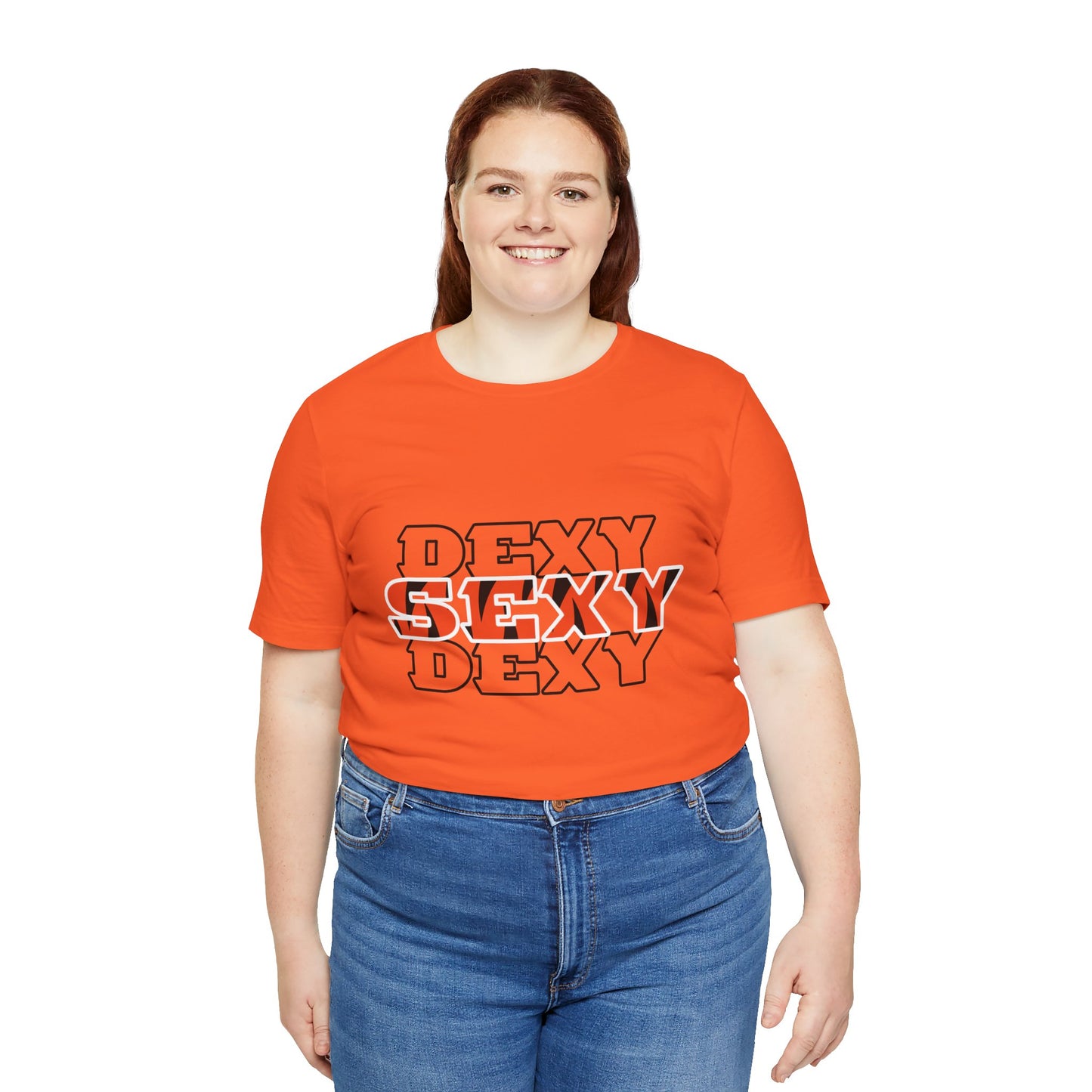 Sexy Dexy Graphic Tee — Bold Retro Text Shirt
