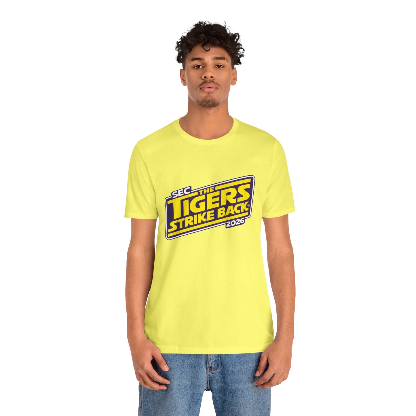 LSU Tigers Strike Back Unisex Jersey Short Sleeve Tee