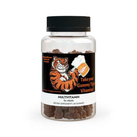Bengals & Brews Multivitamin Gummies for Adults (60 Gummies)