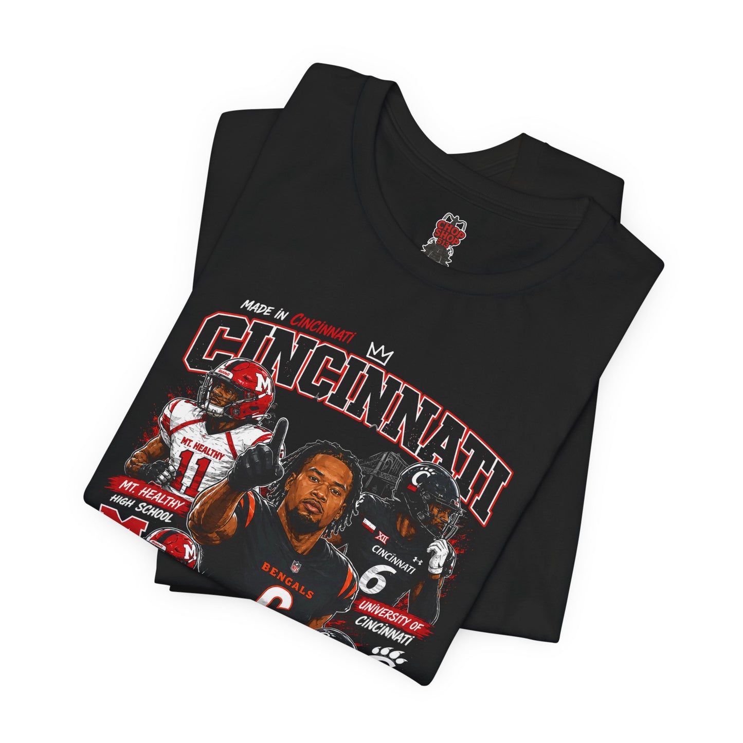 Cincinnati Homegrown Bryan Cook Tee — Football Fan Shirt