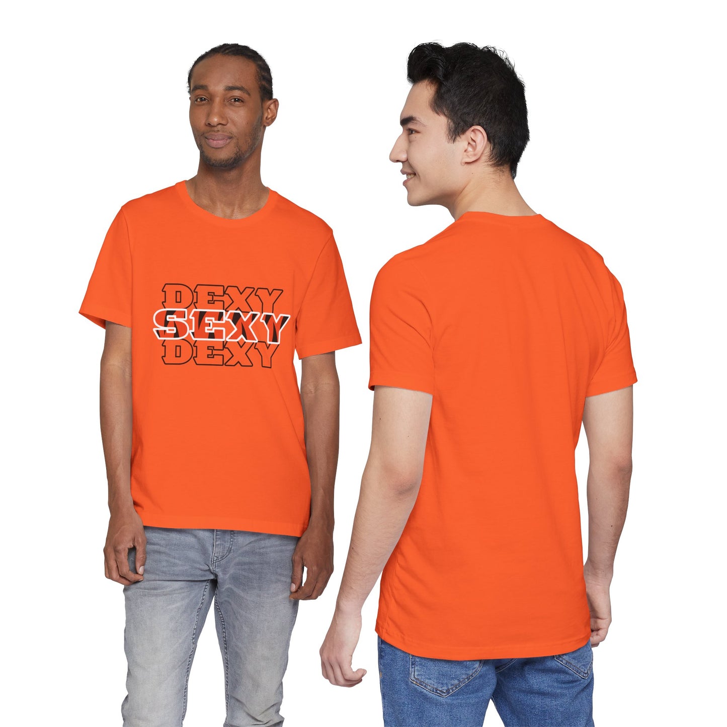 Sexy Dexy Graphic Tee — Bold Retro Text Shirt