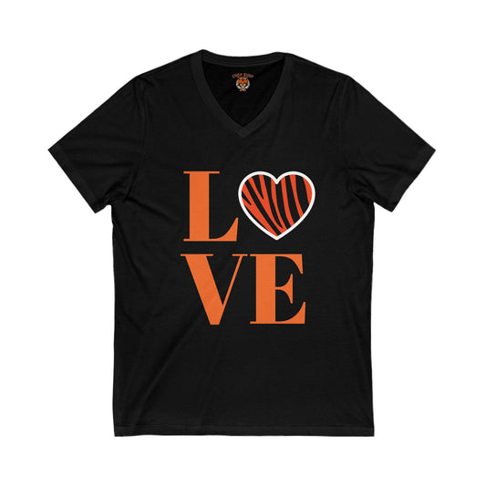 Love Bengals V-Neck Tee