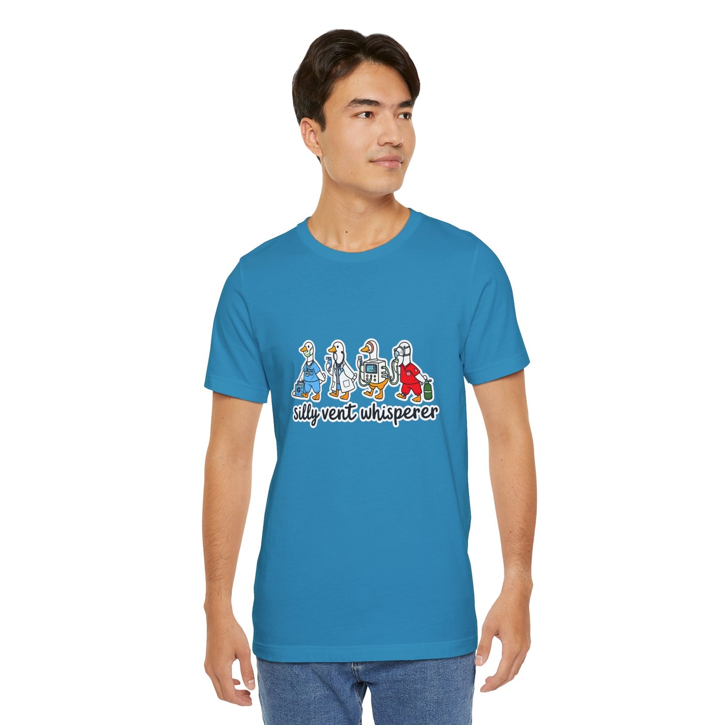 Silly Vent Whisperer Tee — Funny Crew respiratory care club
