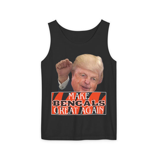 Make Bengals Great Again Tank Top - Unisex Summer Wear, Gift for Sports Fans, Casual Wear, Celebration Attire
