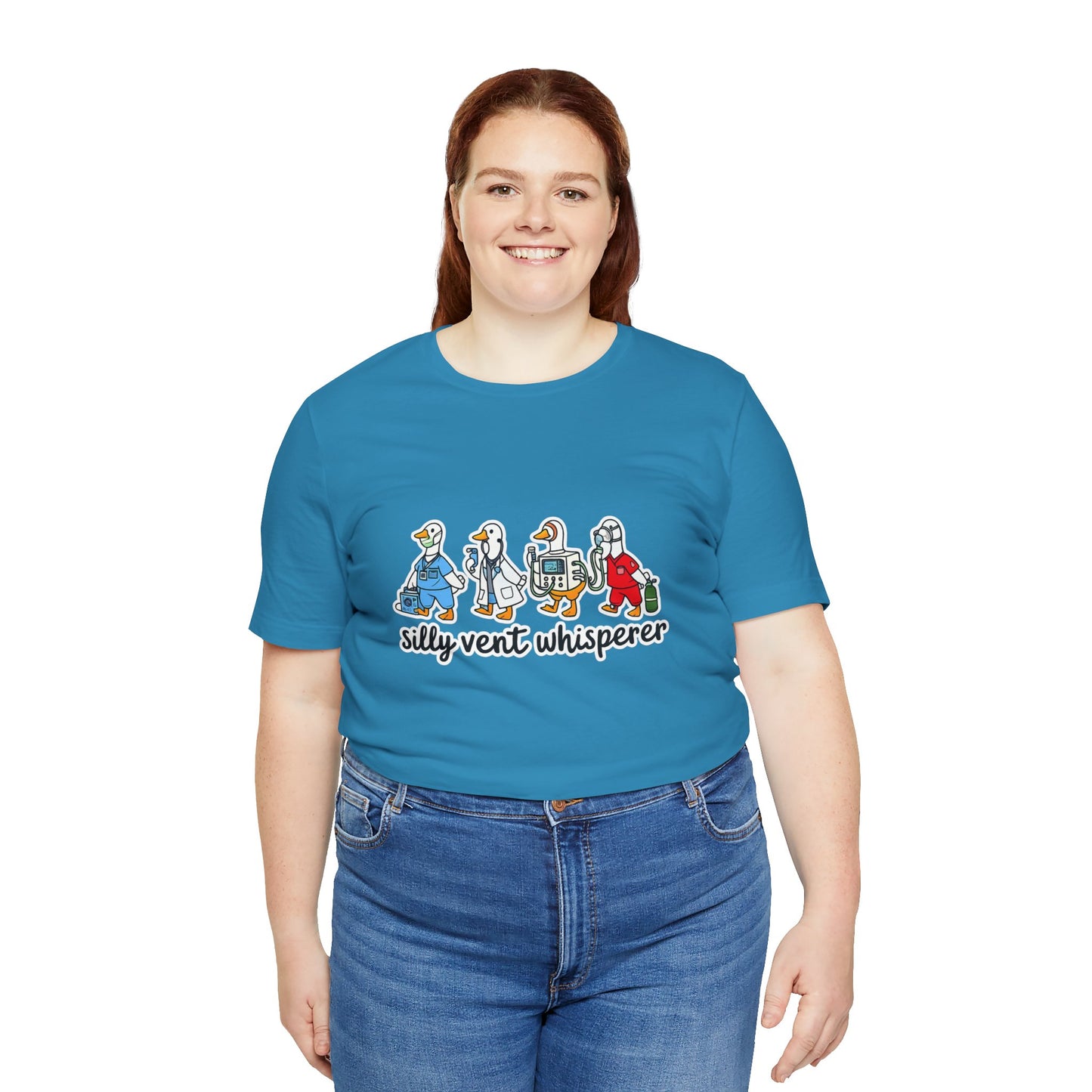 Silly Vent Whisperer Tee — Funny Crew respiratory care club