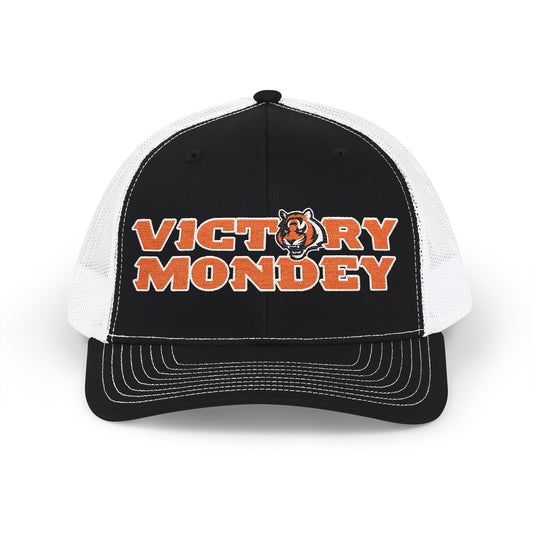 Victory MonDey Snapback Trucker Cap - Embroidered Sports Hat