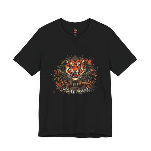 Cincinnati Bengals "Welcome to the Jungle" Tiger T-Shirt