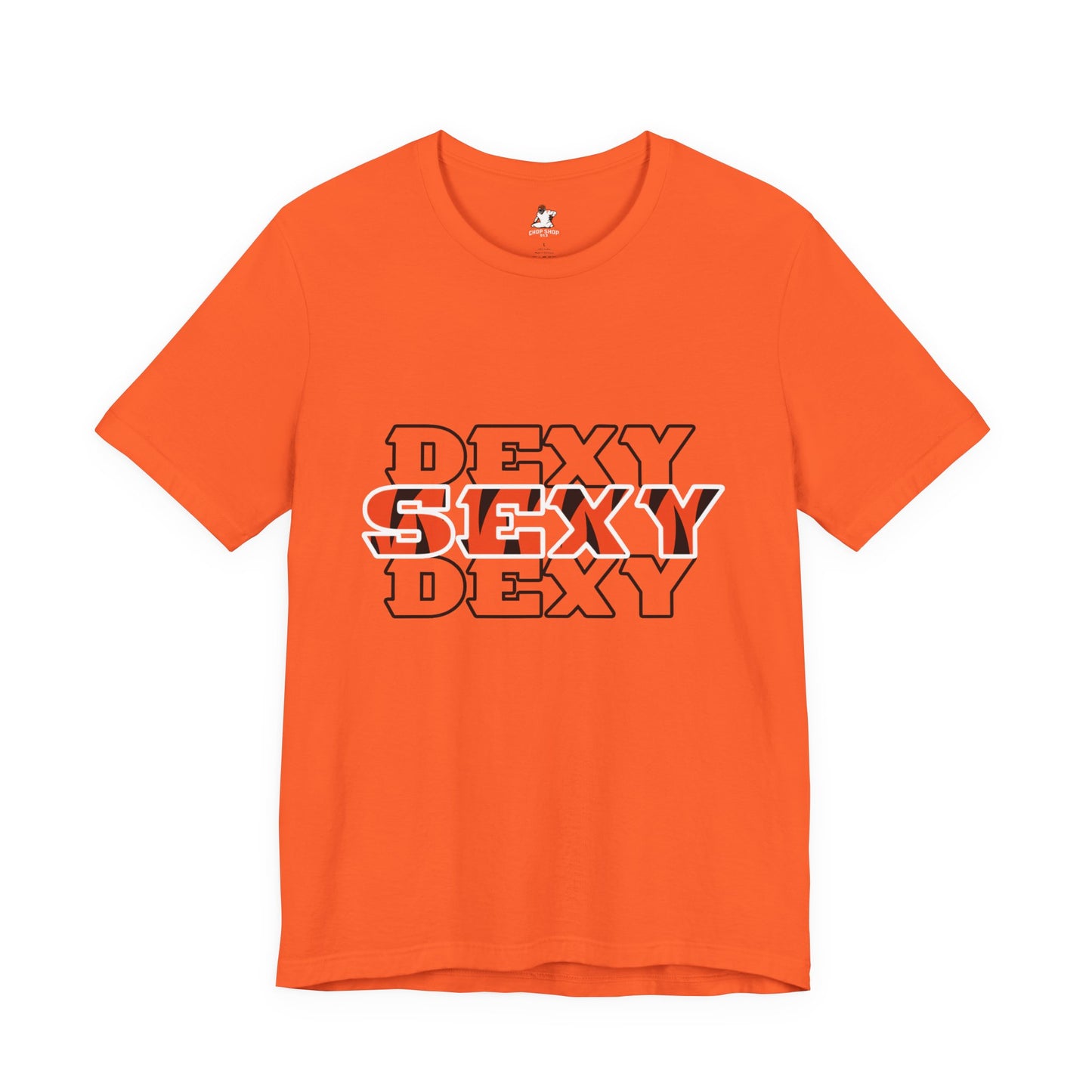 Sexy Dexy Graphic Tee — Bold Retro Text Shirt