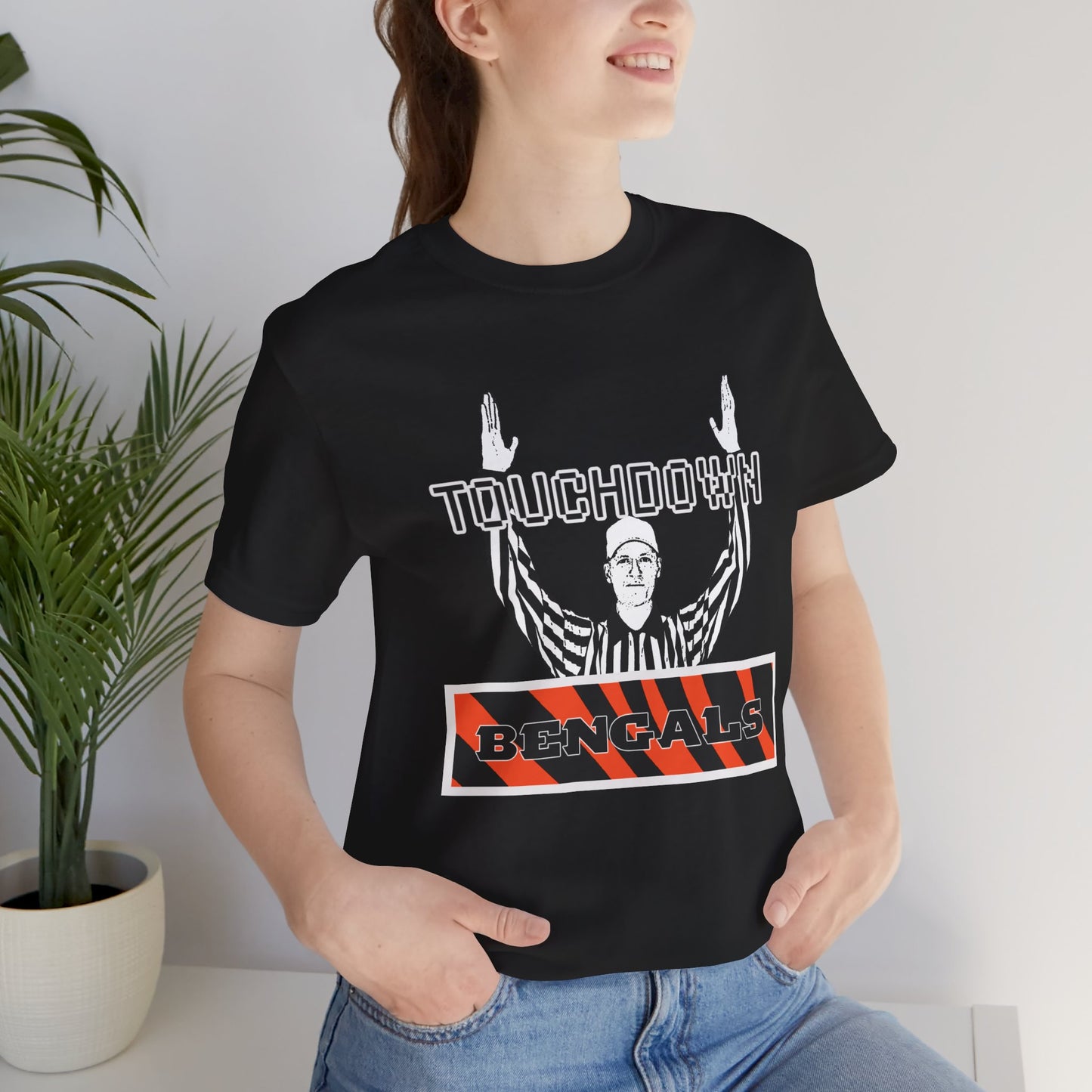 TouchDown Bengals Unisex Jersey Short Sleeve Tee
