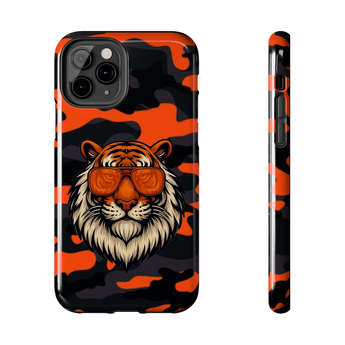 Seeing life through the orange tints Tiger Tough Phone Cases