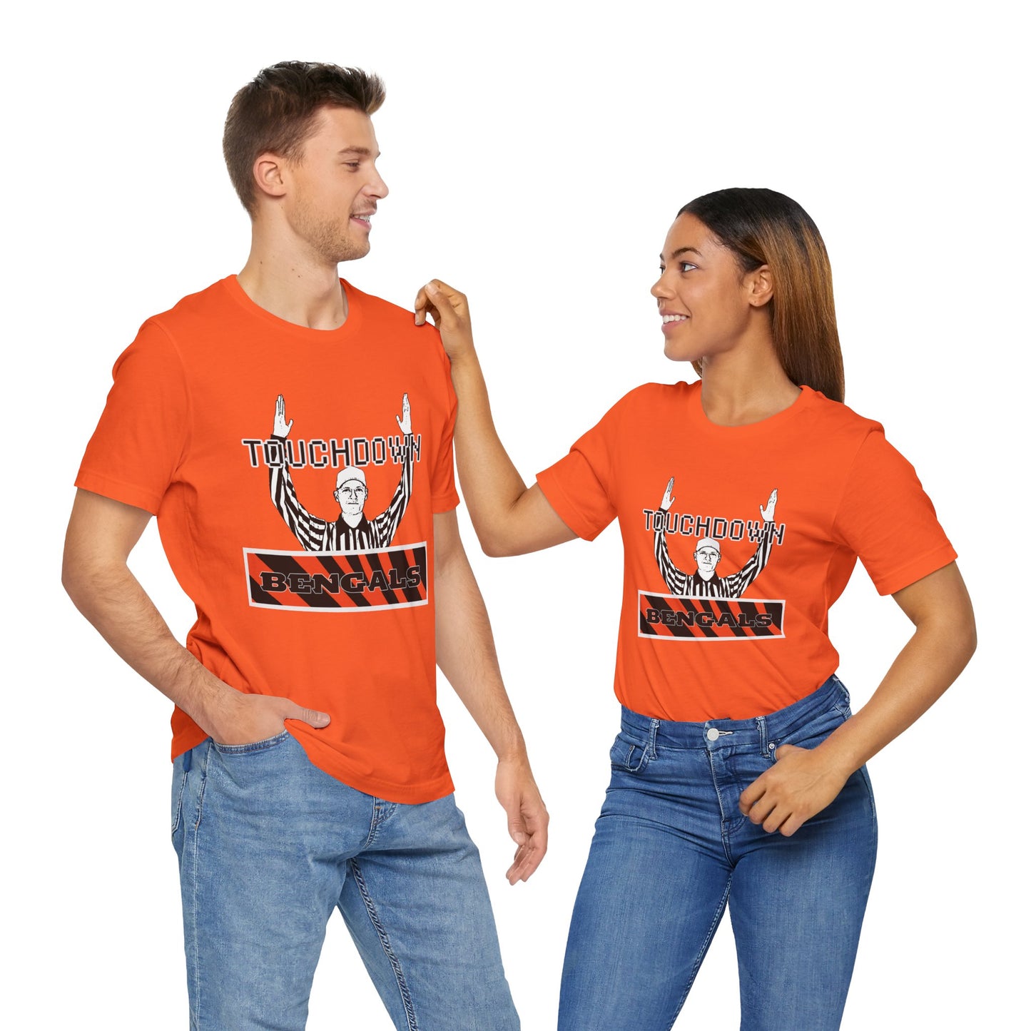 TouchDown Bengals Unisex Jersey Short Sleeve Tee