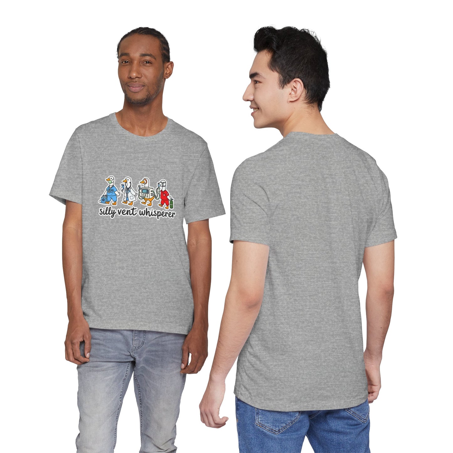 Silly Vent Whisperer Tee — Funny Crew respiratory care club