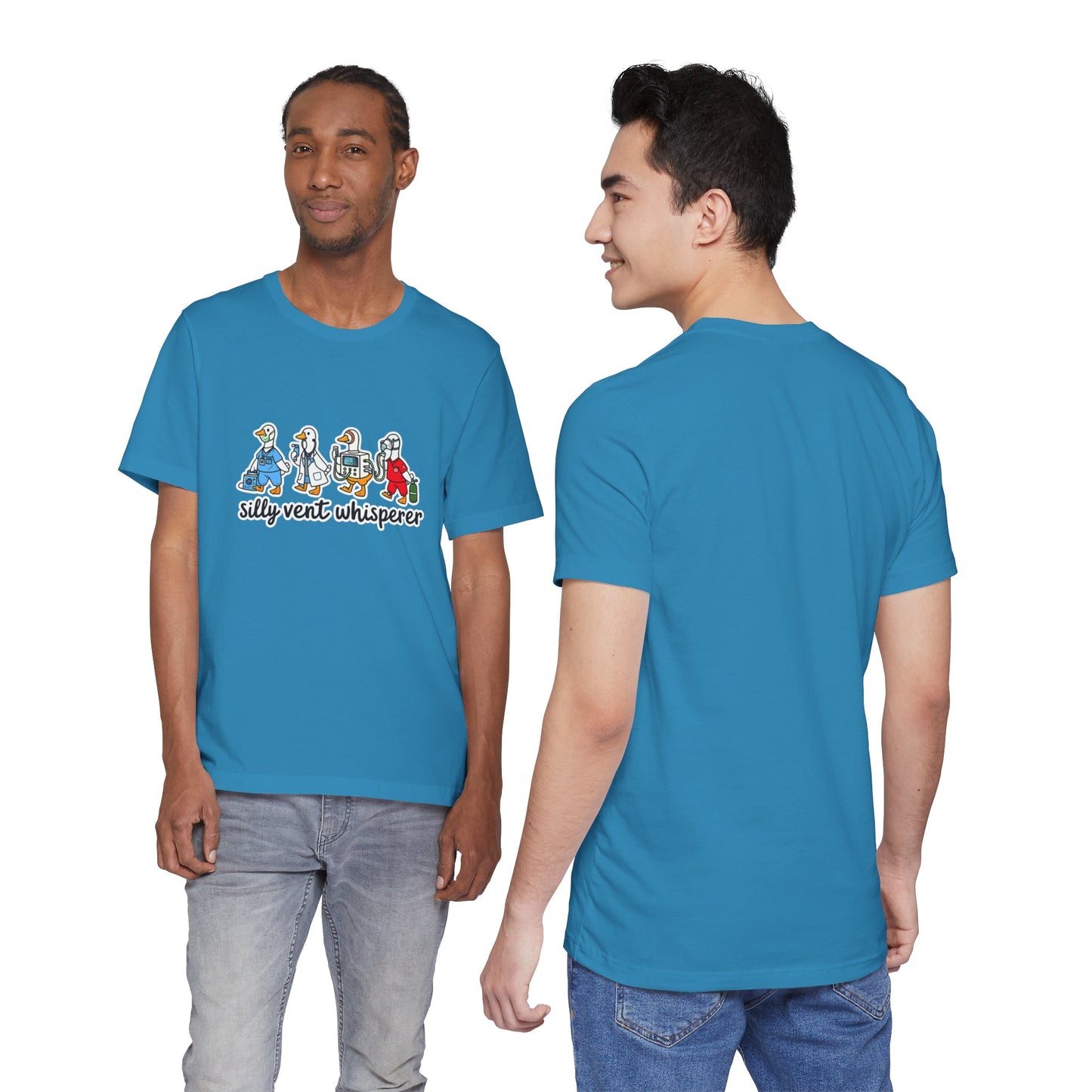 Silly Vent Whisperer Tee — Funny Crew respiratory care club