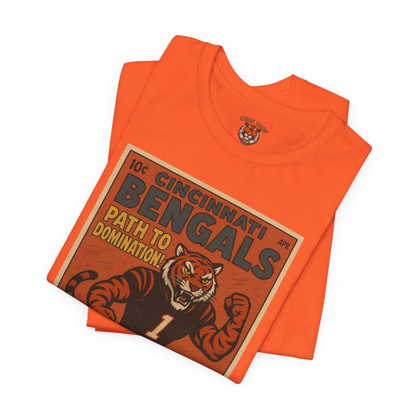 Cincinnati Bengals Comic cover Path to Domination Unisex Short Sleeve Tee -