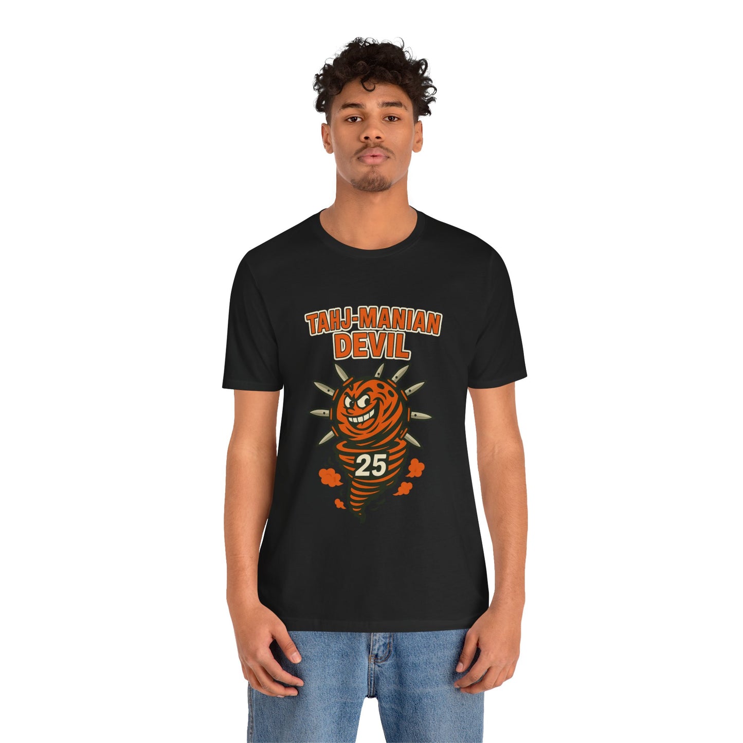 Tahj-Manian Devil Graphic Tee | Unisex Short Sleeve T-Shirt