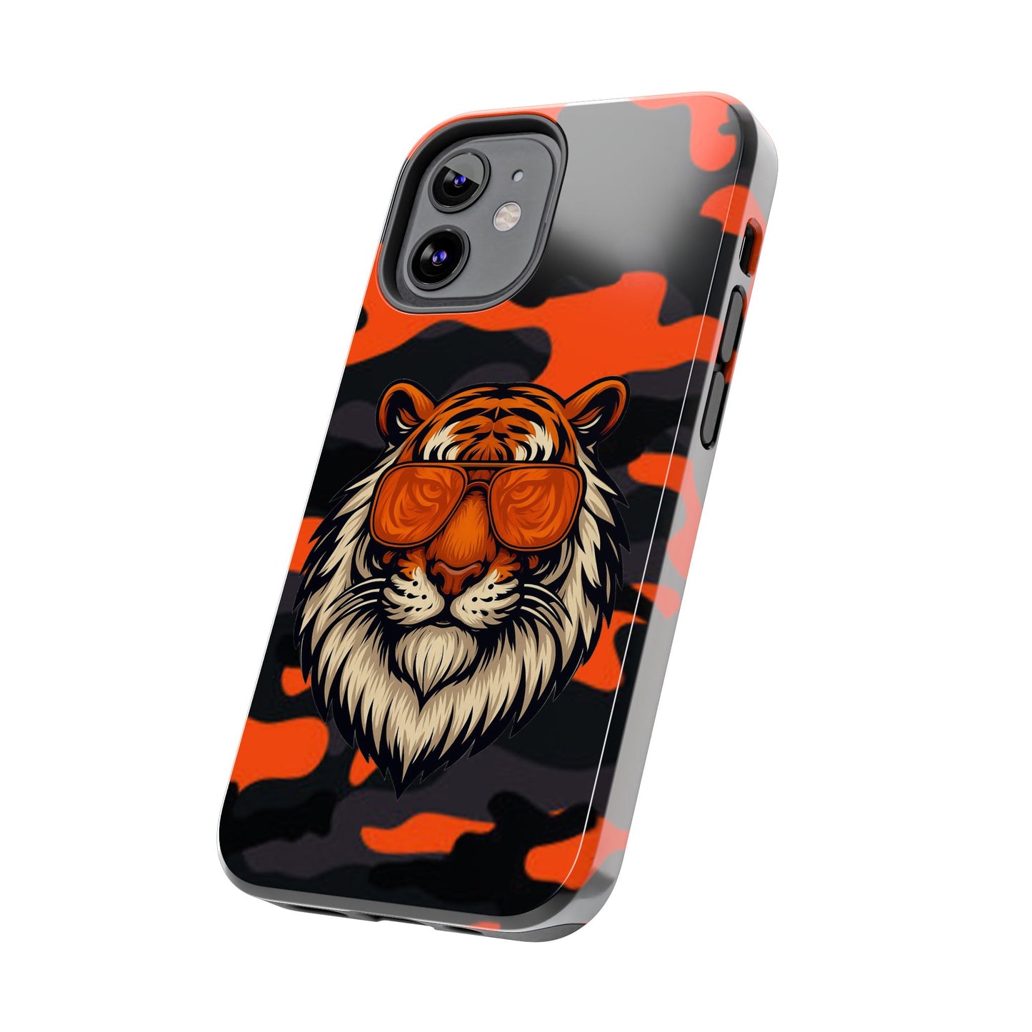 Seeing life through the orange tints Tiger Tough Phone Cases