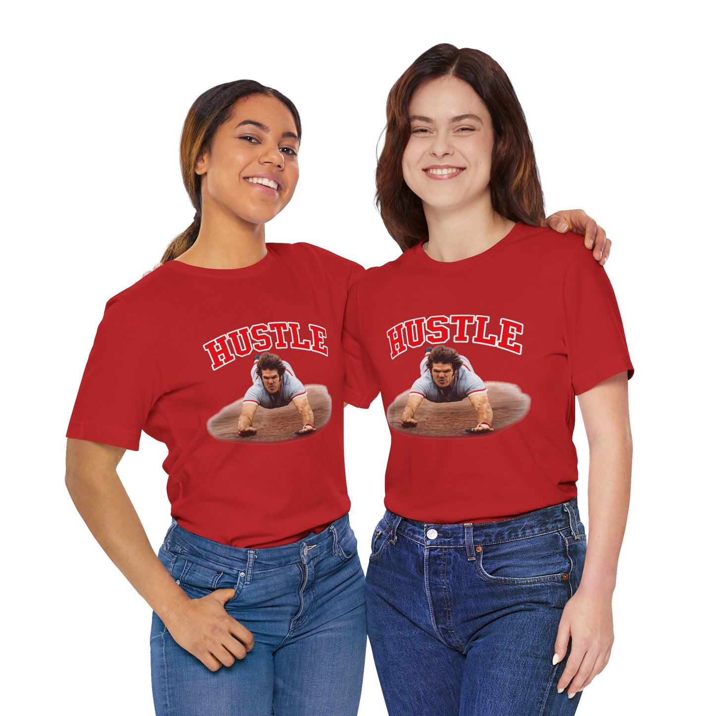 Hustle T-Shirt — Vintage Action Photo Graphic Tee for Motivated Fans