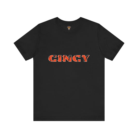 CINCY Unisex Jersey Short Sleeve Tee
