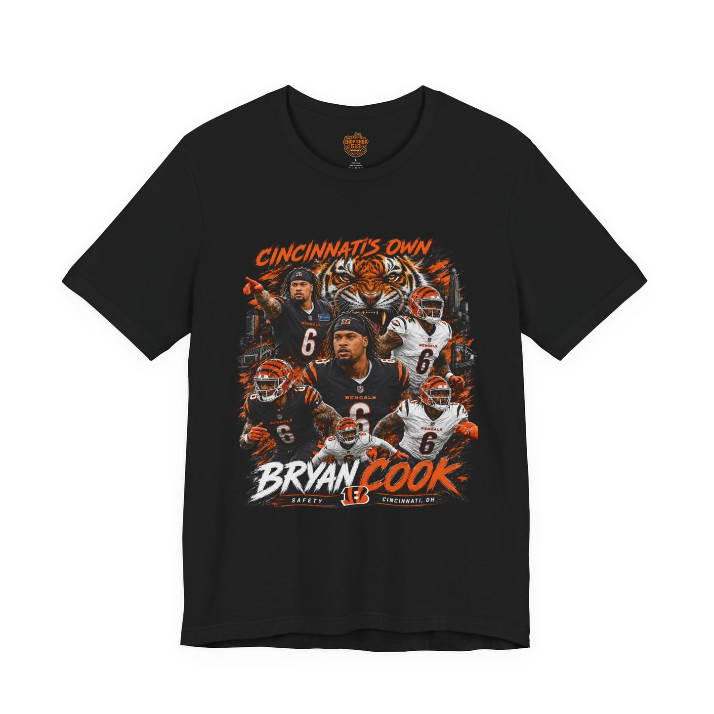 Bryan Cook Cincinnati Football Tee — "Cincinnati's Own" Fan Shirt
