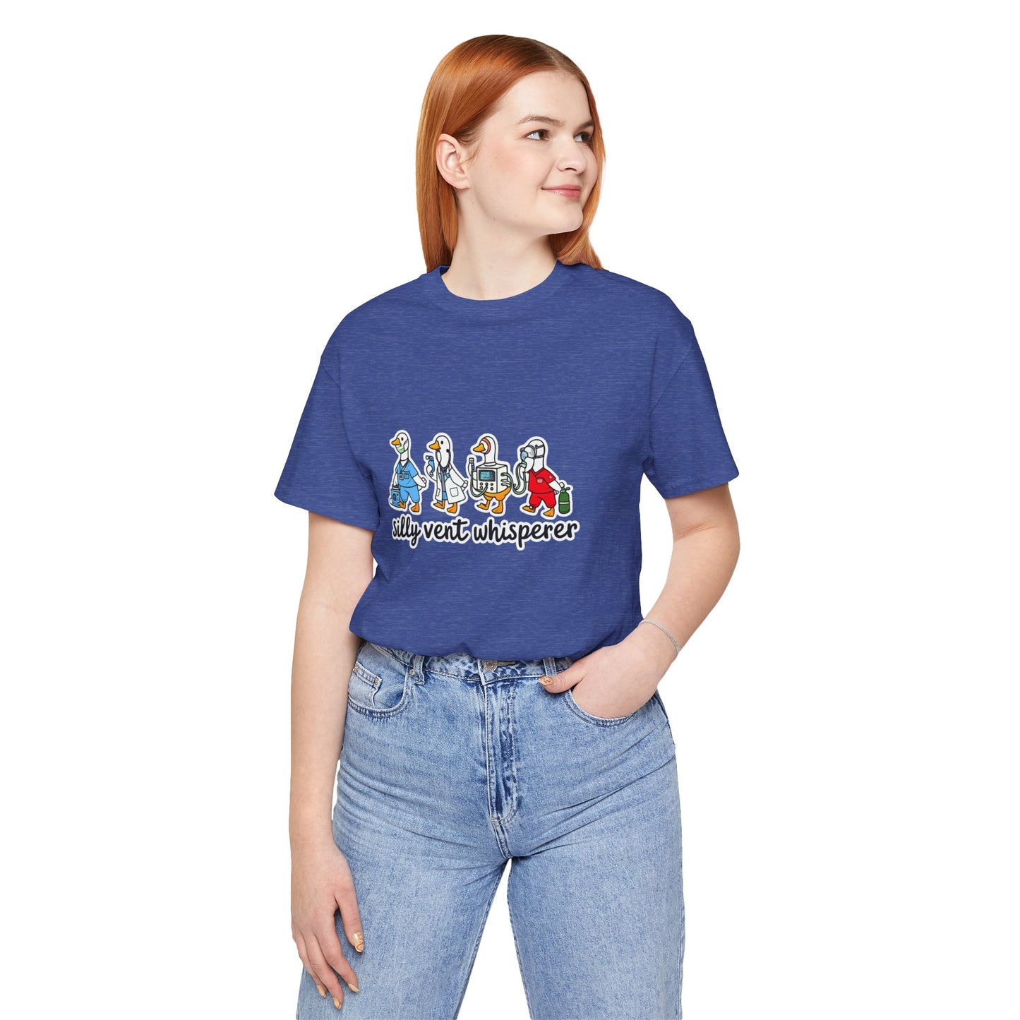 Silly Vent Whisperer Tee — Funny Crew respiratory care club