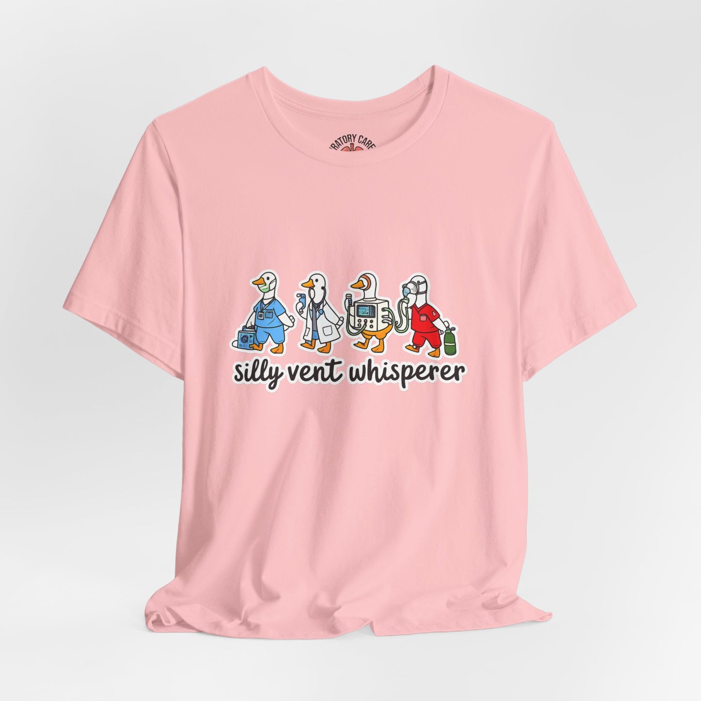 Silly Vent Whisperer Tee — Funny Crew respiratory care club
