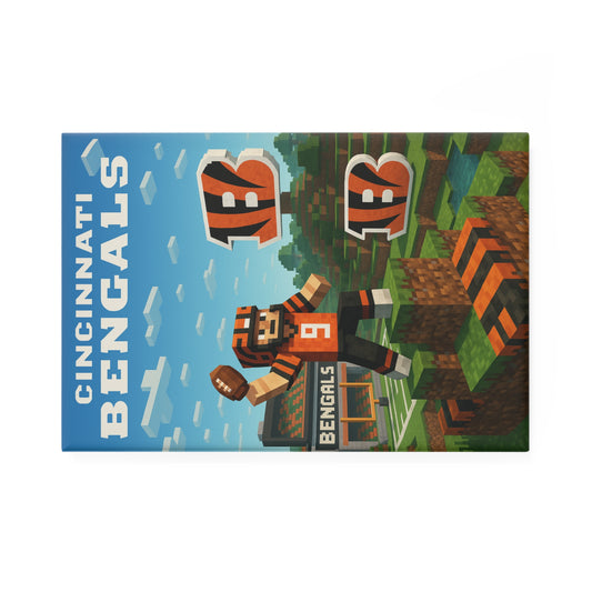 Bengal Craft Cincinnati Bengals Button Magnet