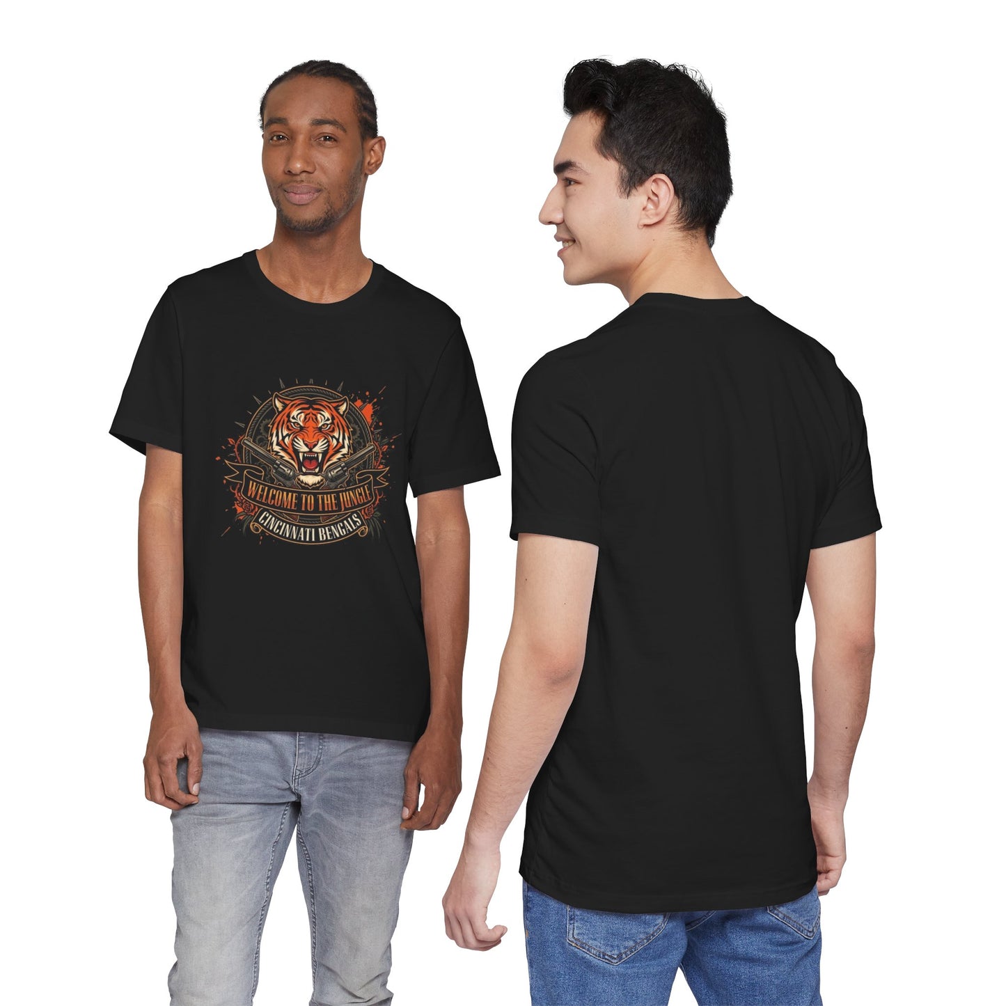 Cincinnati Bengals "Welcome to the Jungle" Tiger T-Shirt