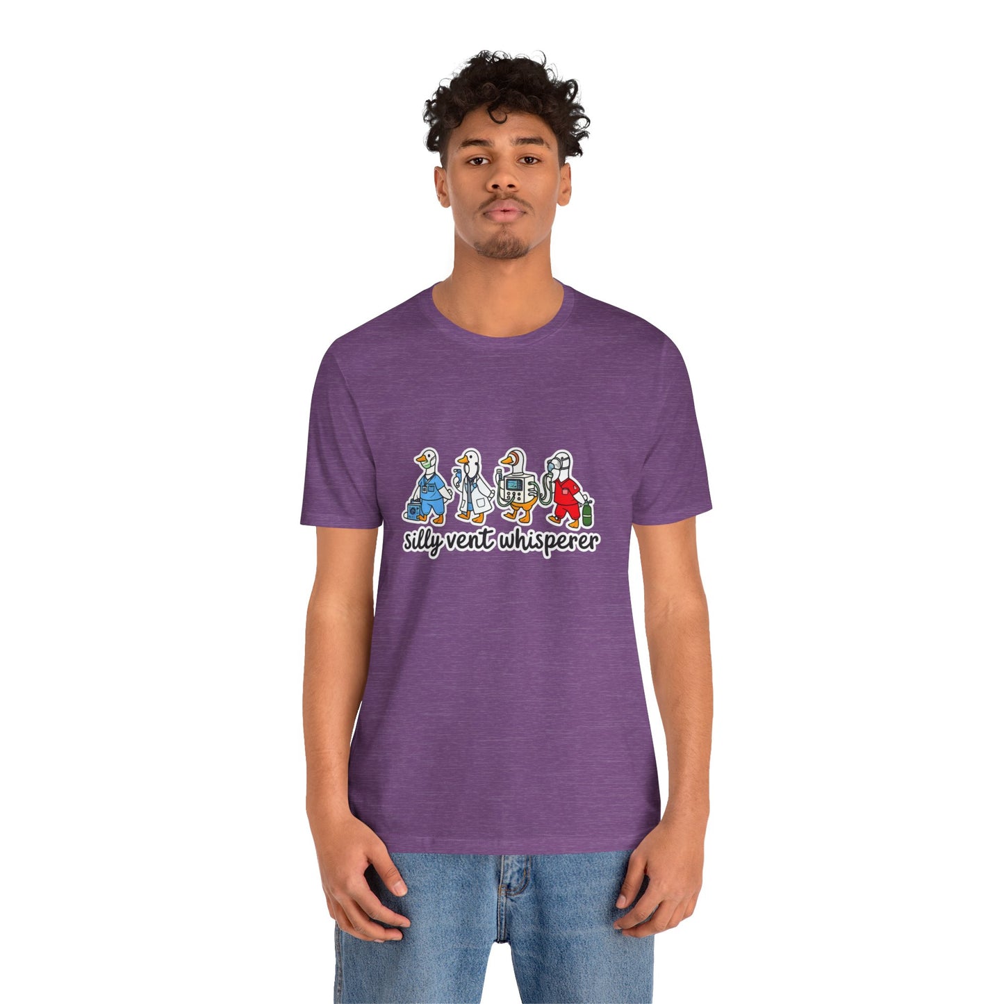 Silly Vent Whisperer Tee — Funny Crew respiratory care club