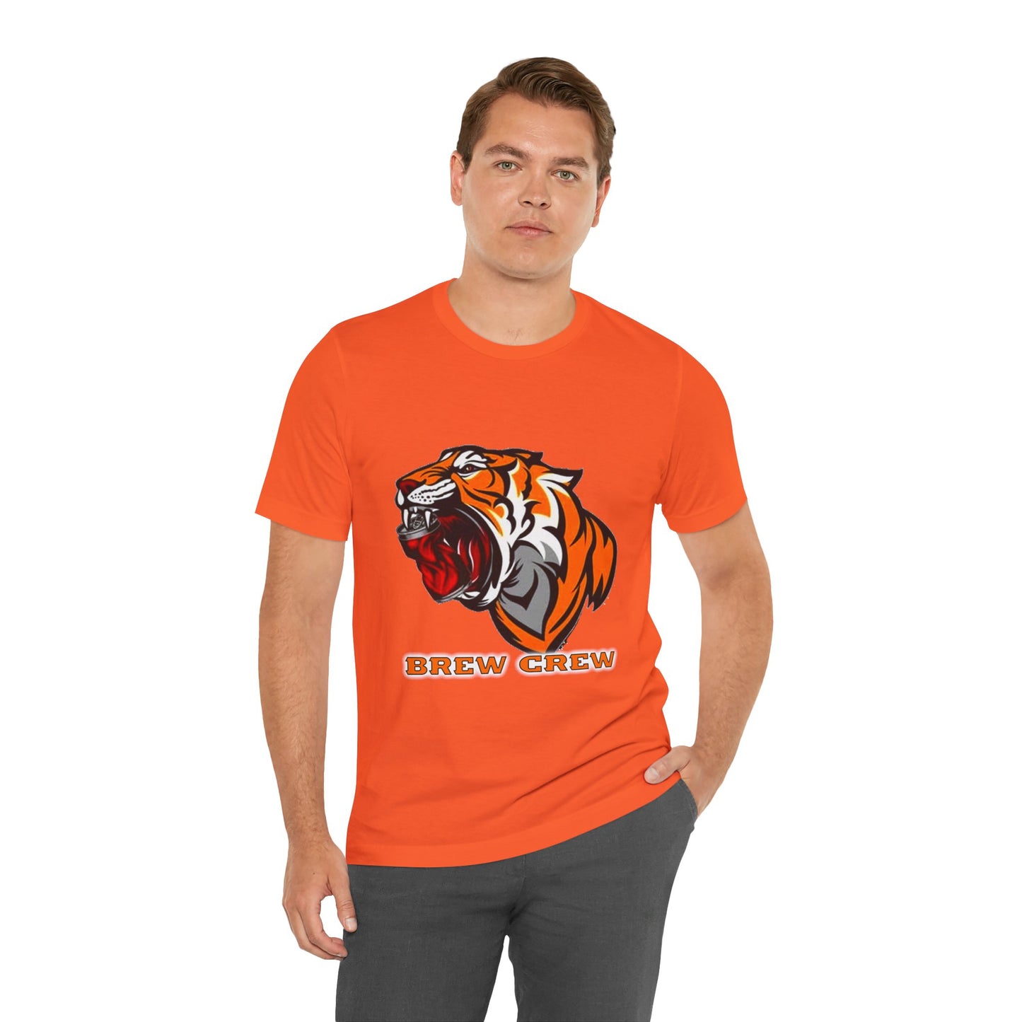 Brew Crew Can Crusher Unisex Jersey Short Sleeve Tee