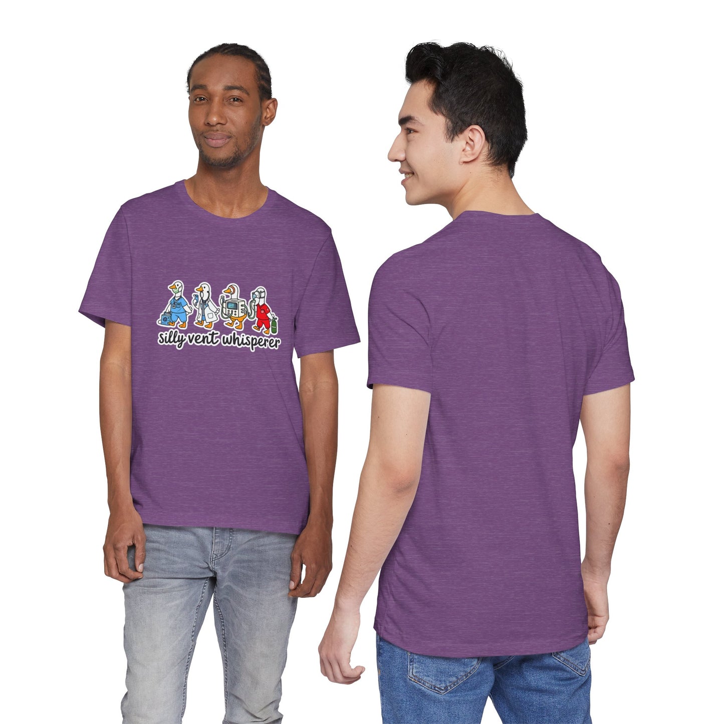 Silly Vent Whisperer Tee — Funny Crew respiratory care club