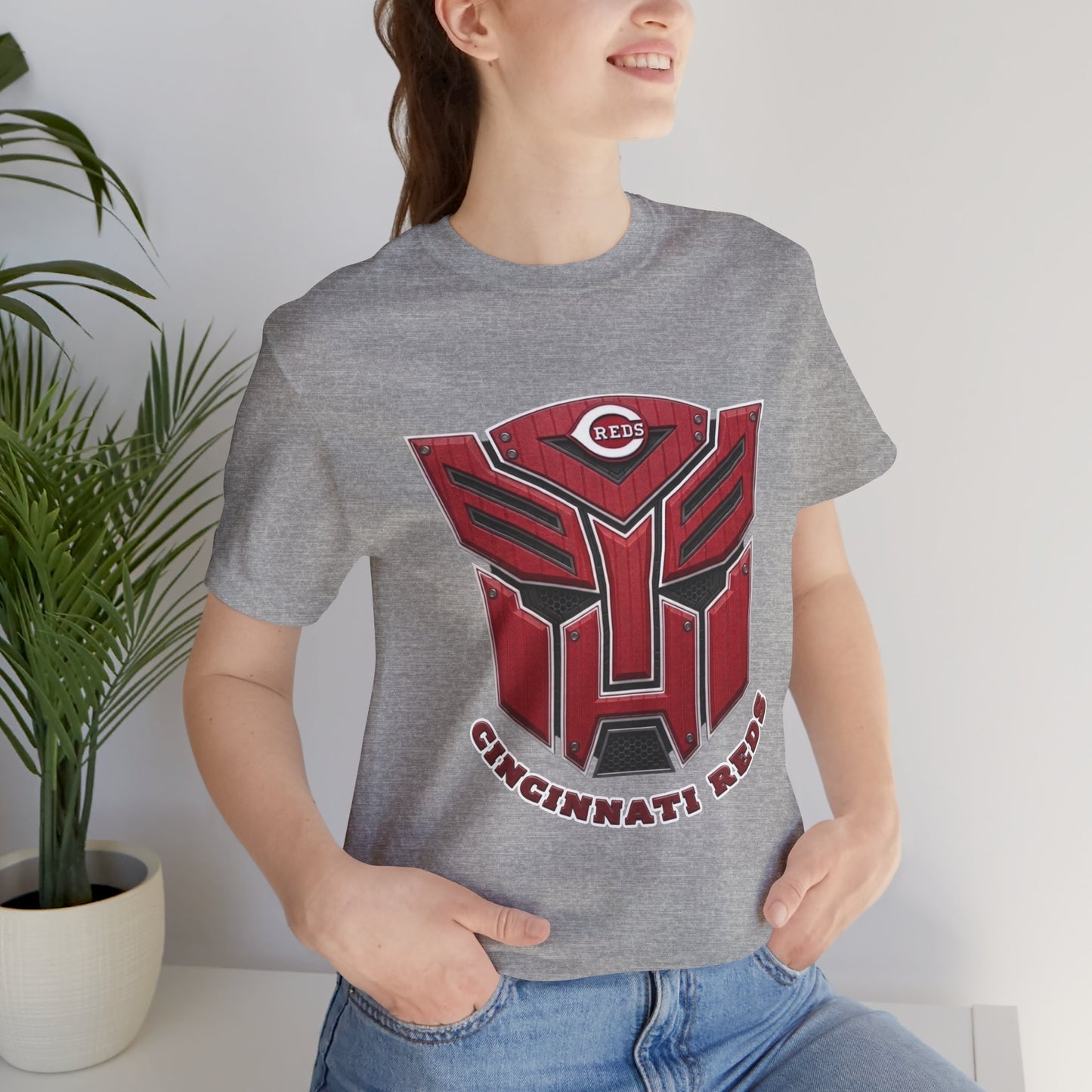 Cincinnati Reds Transformer Emblem T-Shirt