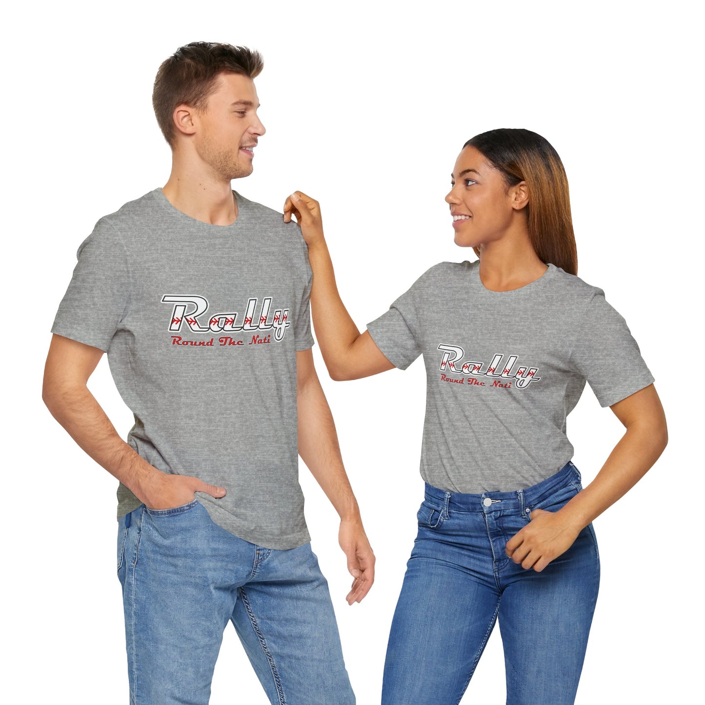 Rally Around The Nati Unisex Tee - Stylish Casual Wear for Car Enthusiasts