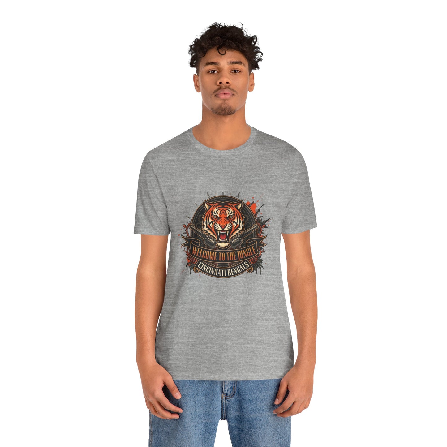 Cincinnati Bengals "Welcome to the Jungle" Tiger T-Shirt