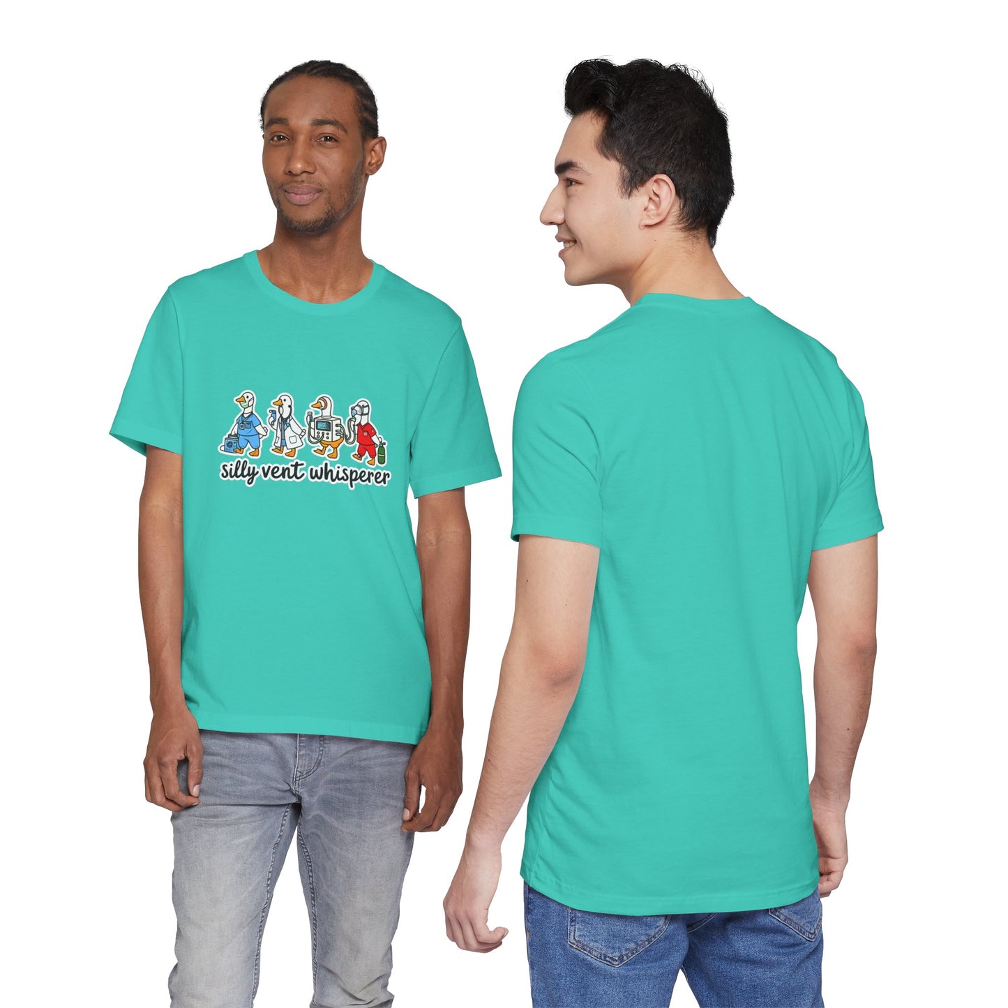 Silly Vent Whisperer Tee — Funny Crew respiratory care club