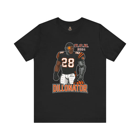 Dillonator Ring of Honor Football Tee - Unisex Short Sleeve Perfect for Game Days!