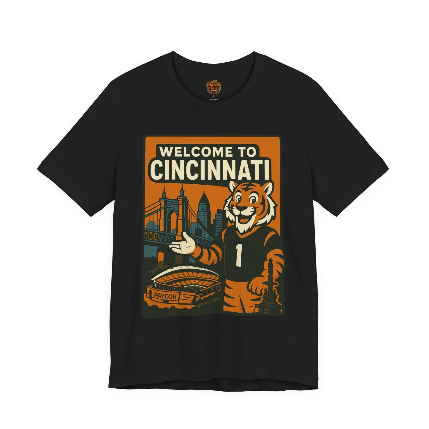 Welcome to Cincinnati Bengals Unisex Tee Shirt
