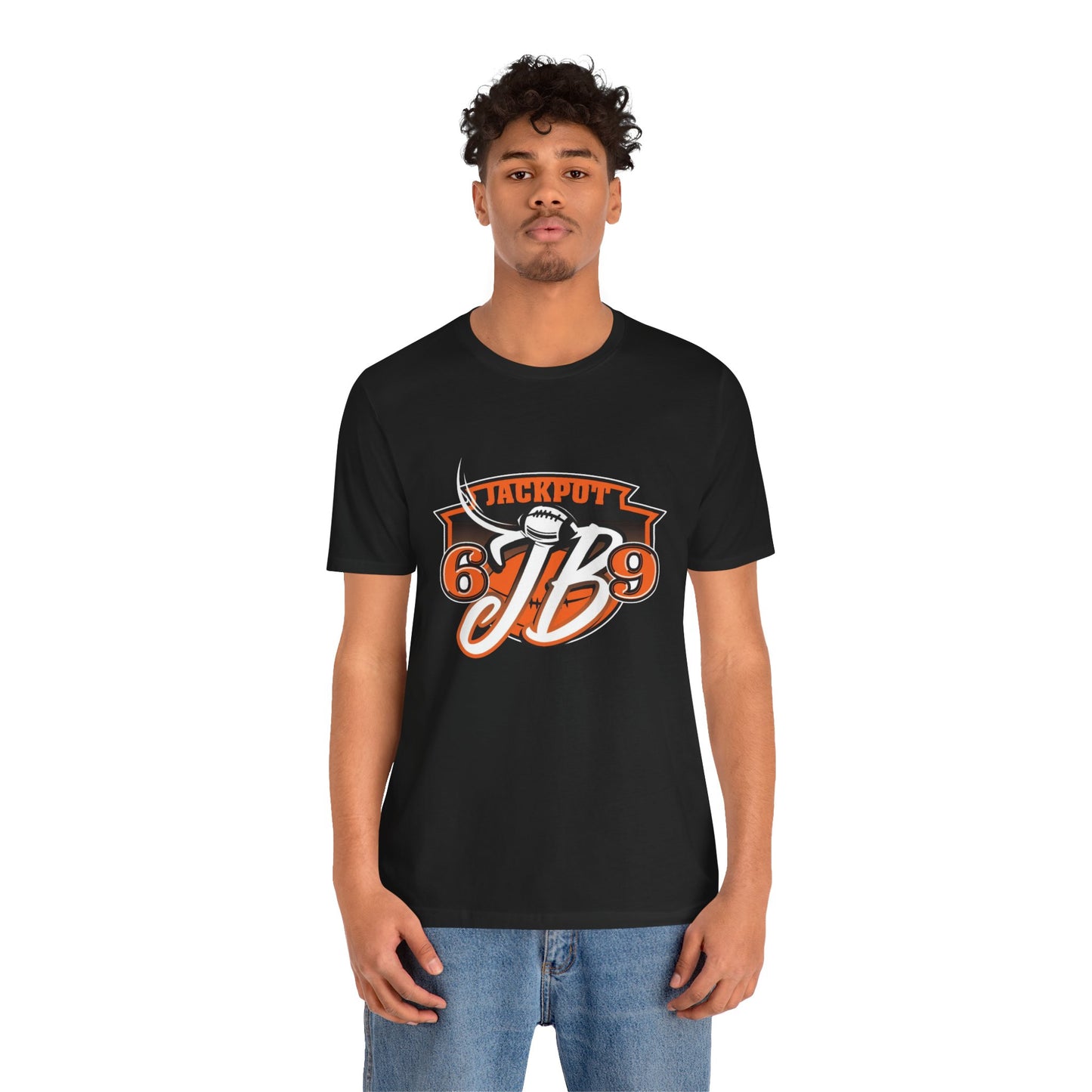 Jackpot JB 69 Unisex Jersey Tee | Casual Graphic T-Shirt, Everyday Wear, Gift for Sports Fans, Birthday Present, Fun Summer Top