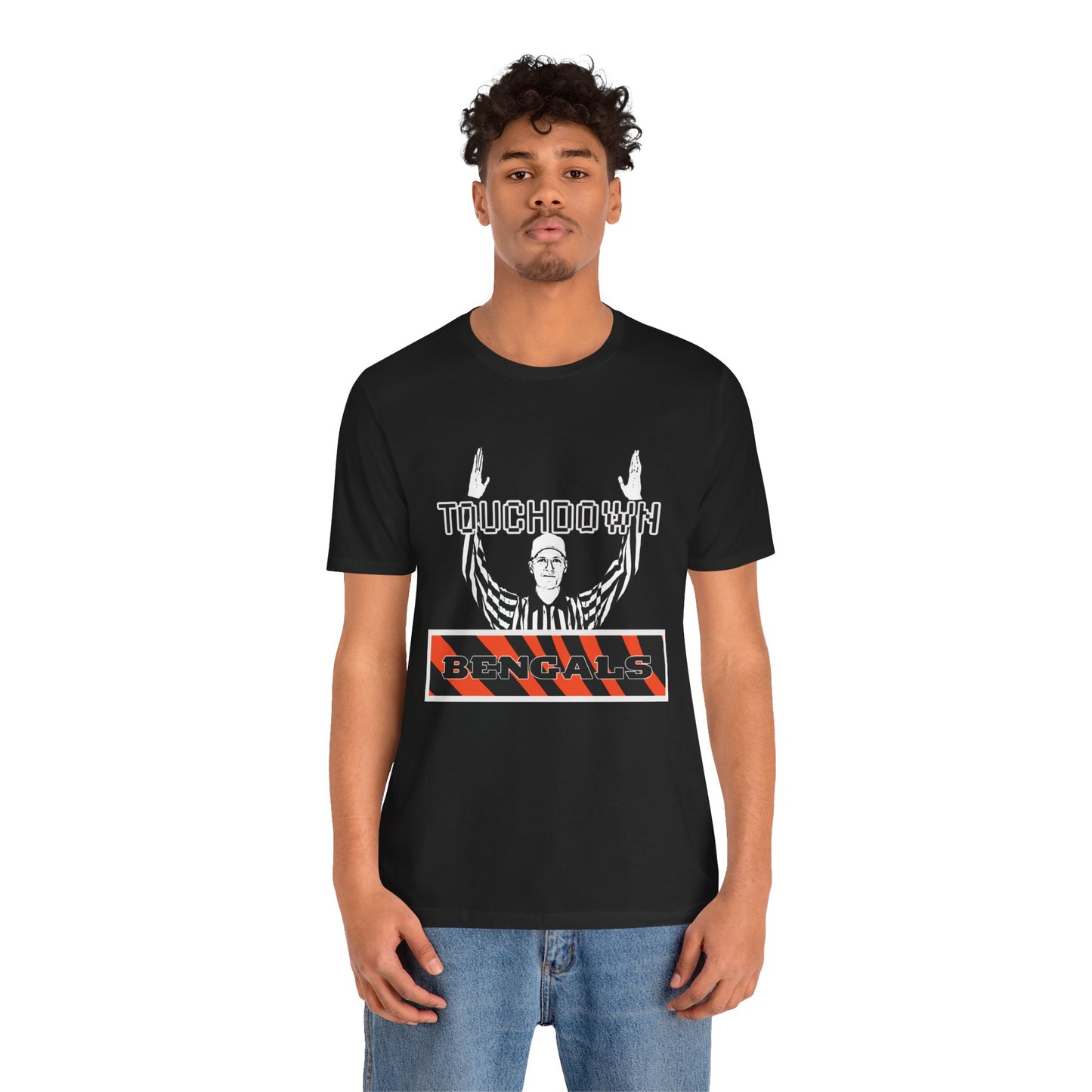 TouchDown Bengals Unisex Jersey Short Sleeve Tee