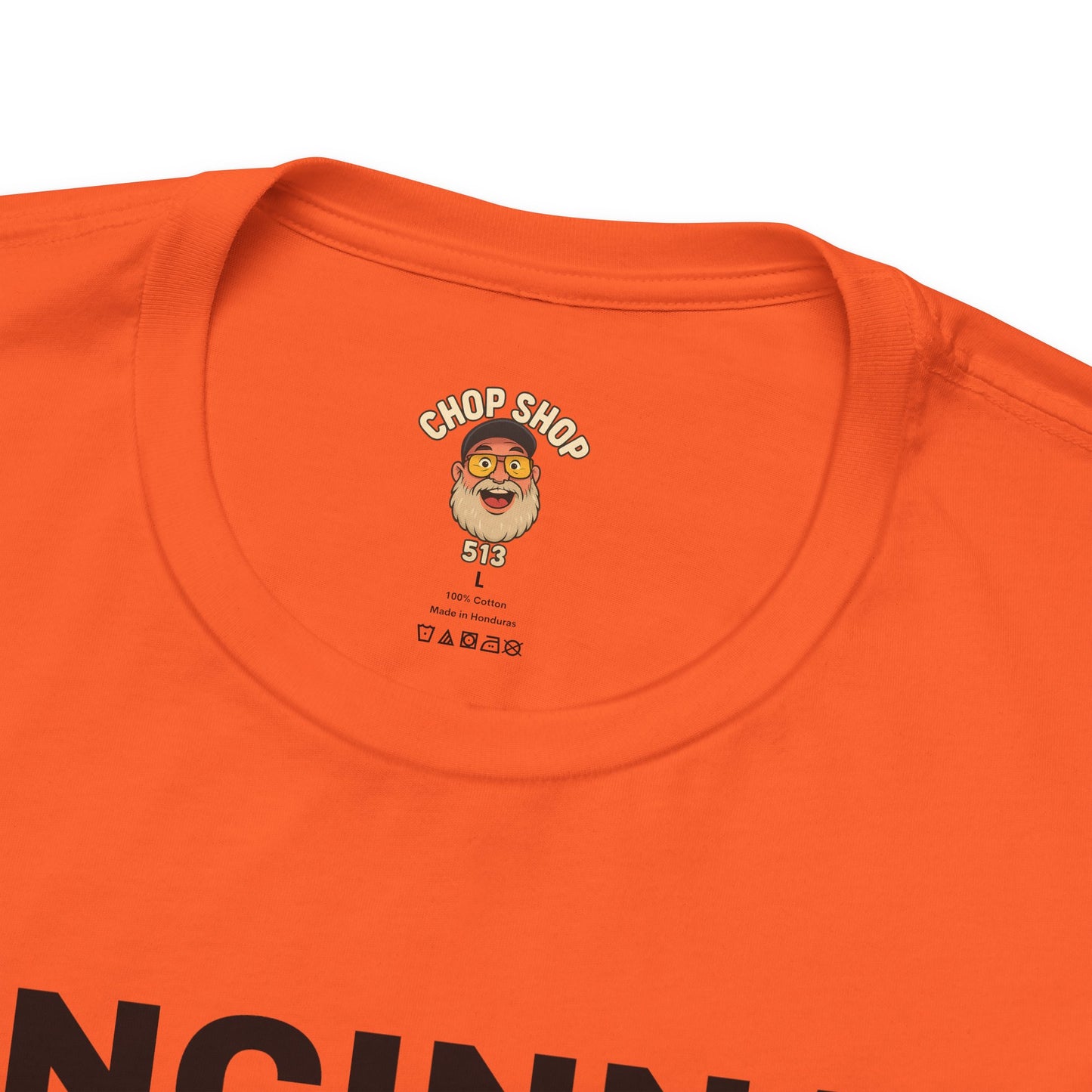 Iced Out Grillz Cincinnati Tiger Graphic T‑Shirt – Roaring City Skyline Tee