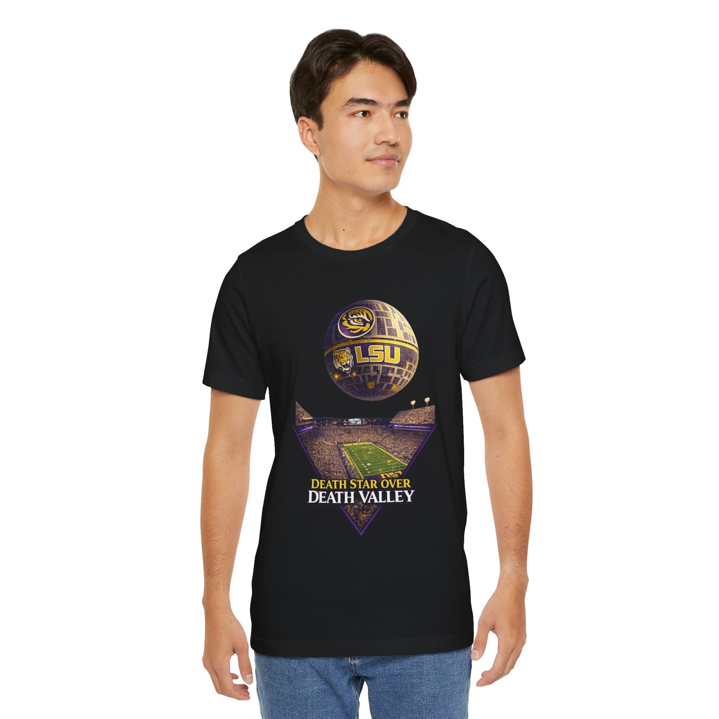 LSU Death Star Over Death Valley T-Shirt