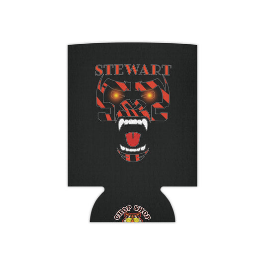 Stewart 97 Can Cooler with Fierce Jungle Gorilla Design