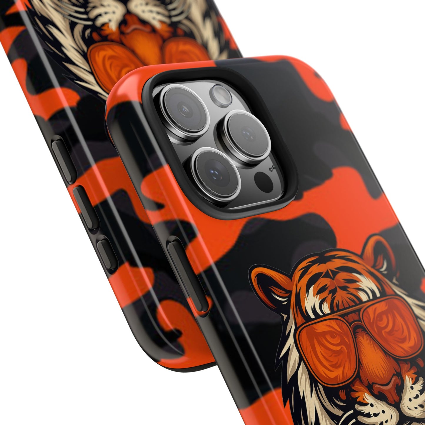 Seeing life through the orange tints Tiger Tough Phone Cases